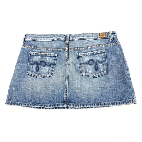 Guess Women’s Blue Jean Skirt 28 - Picture 2 of 4